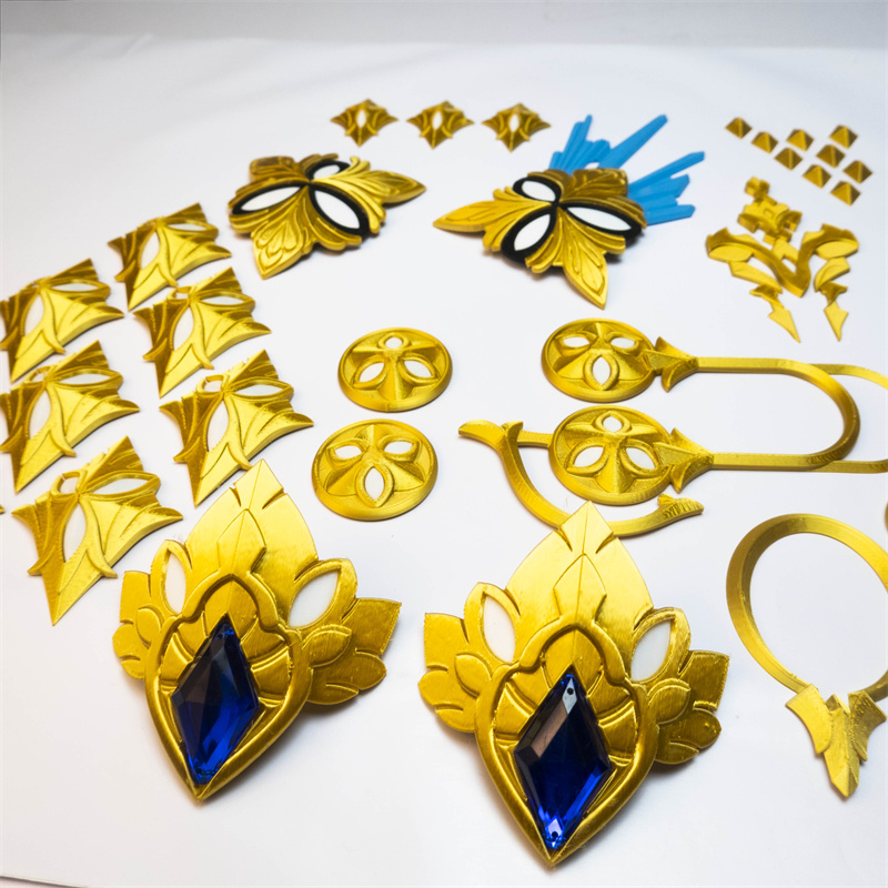 Cosplay Prop 3D Print Settings - คุณภาพสูง 1 ชุด Honkai Star Rail