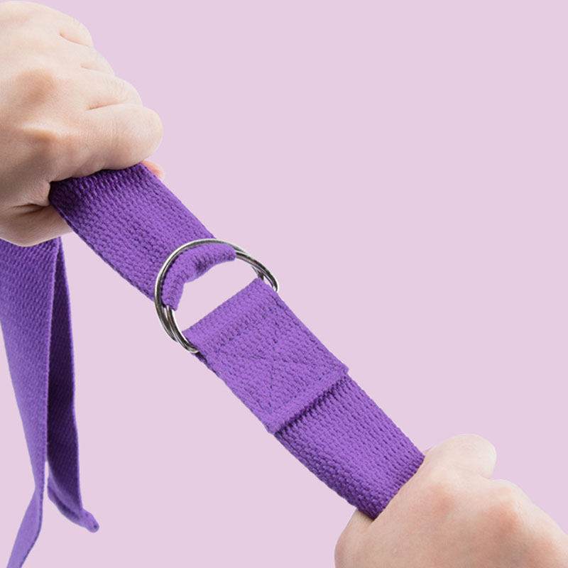 สายโยคะผ้าฝ้าย ขนาด 183*3.8 ซม - D Ring Strap บทวิจารณ์และราคา
