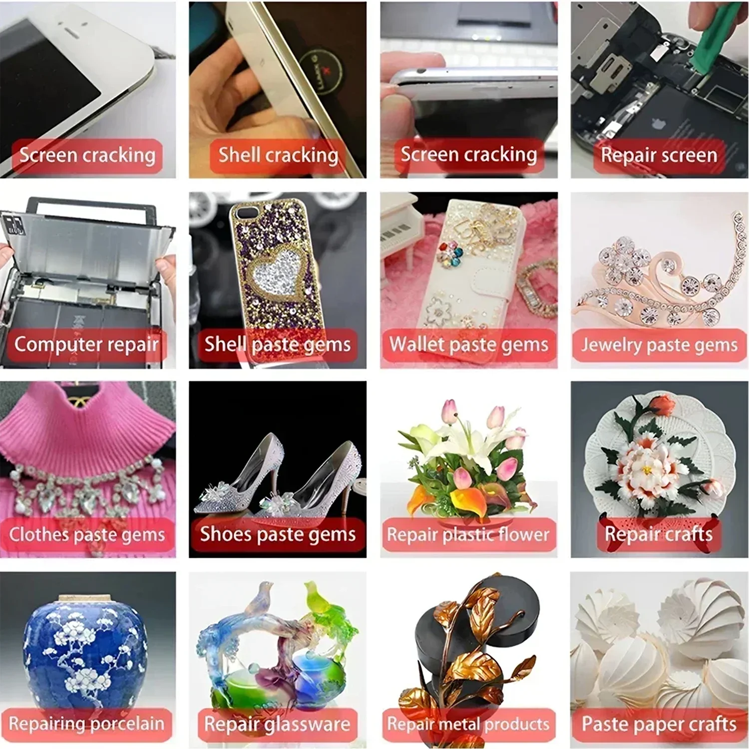 กาว B7000/E8000 (15/110 กรัม)  - Contact Cement Glue บทวิจารณ์และราคา